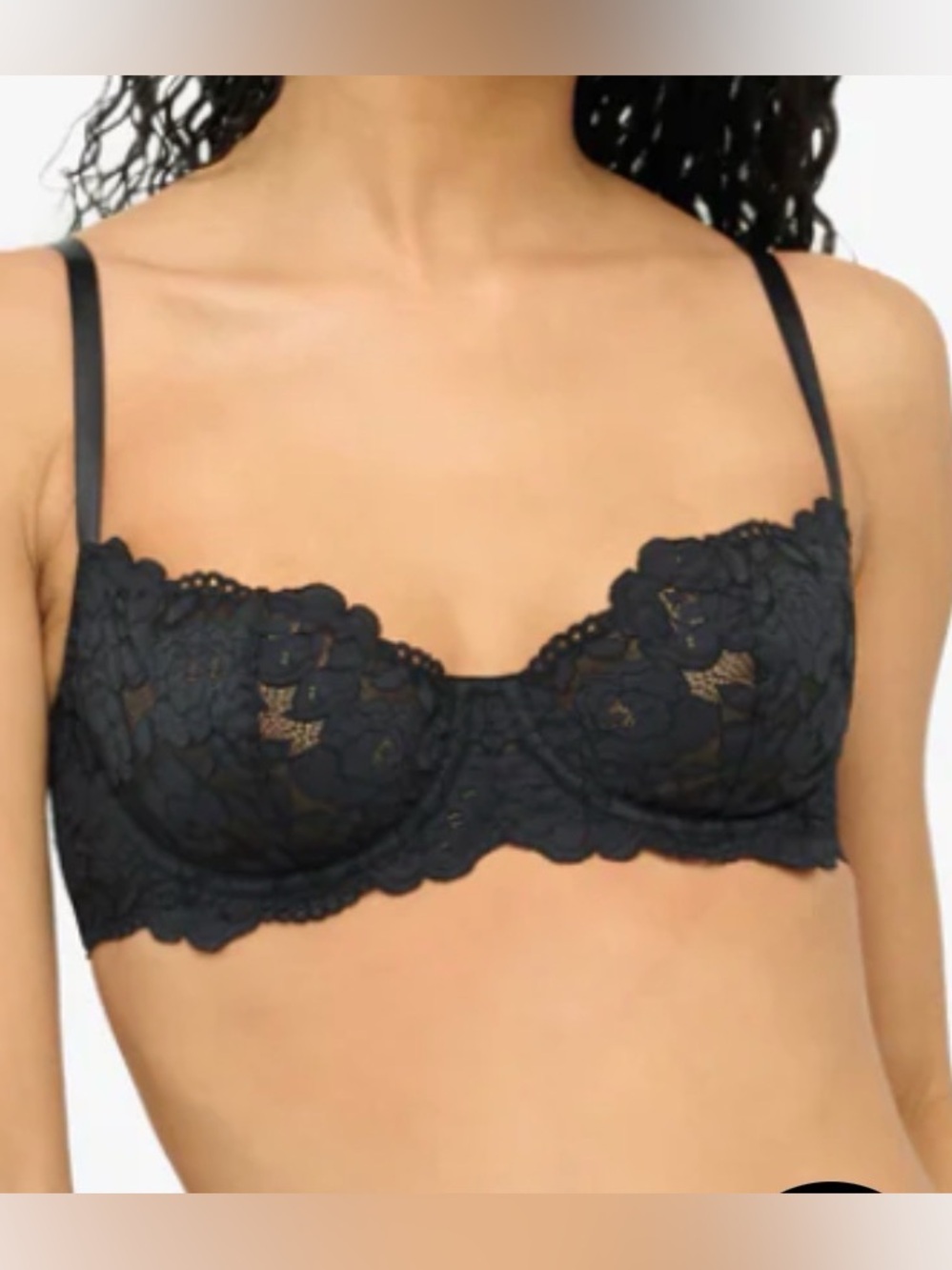 Cosabella Black Lace Underwire Bra